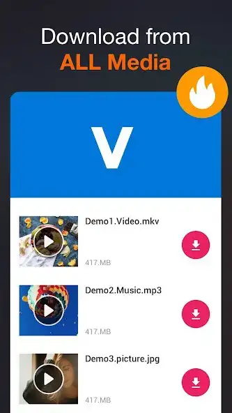 Play All Video Downloader - V as an online game All Video Downloader - V with UptoPlay