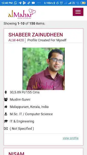 Play Almahar Matrimony as an online game Almahar Matrimony with UptoPlay