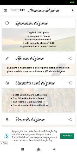 Play Almanacco del giorno  and enjoy Almanacco del giorno with UptoPlay