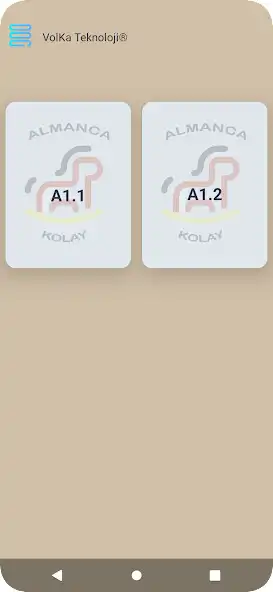 Play Almanca Kolay A1 as an online game Almanca Kolay A1 with UptoPlay