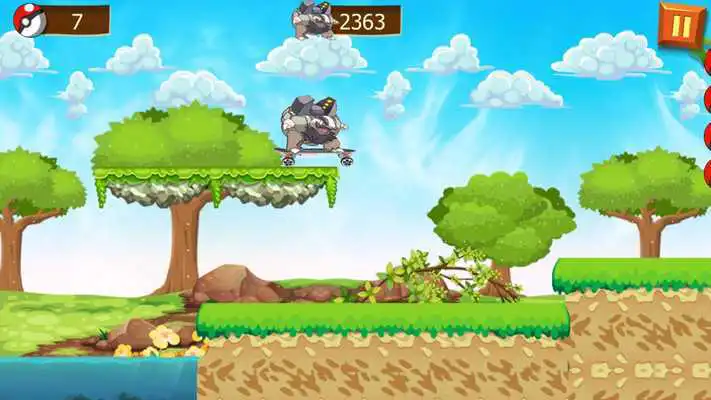 Play Alolan Golem adventure