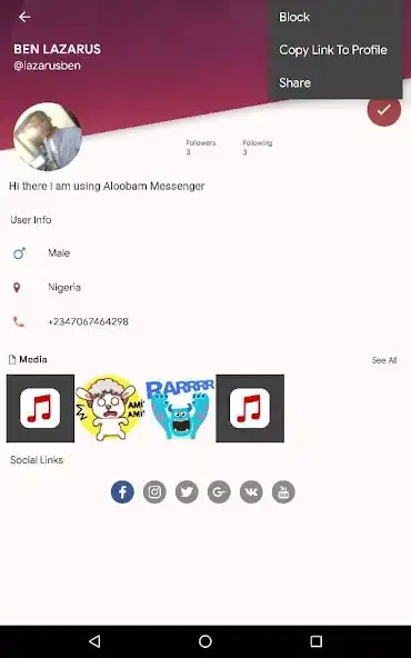 Play Aloobam Messenger as an online game Aloobam Messenger with UptoPlay