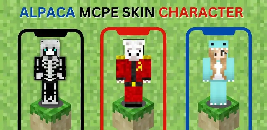 Play Alpaca Skins for MCPE  and enjoy Alpaca Skins for MCPE with UptoPlay