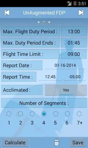 Play ALPA Part 117 Calc. & Guide as an online game ALPA Part 117 Calc. & Guide with UptoPlay
