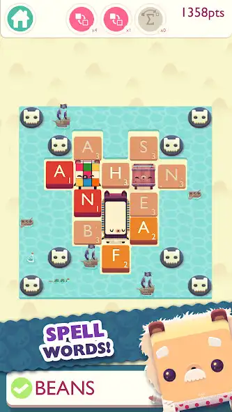 Play Alphabear: Words Across Time  and enjoy Alphabear: Words Across Time with UptoPlay