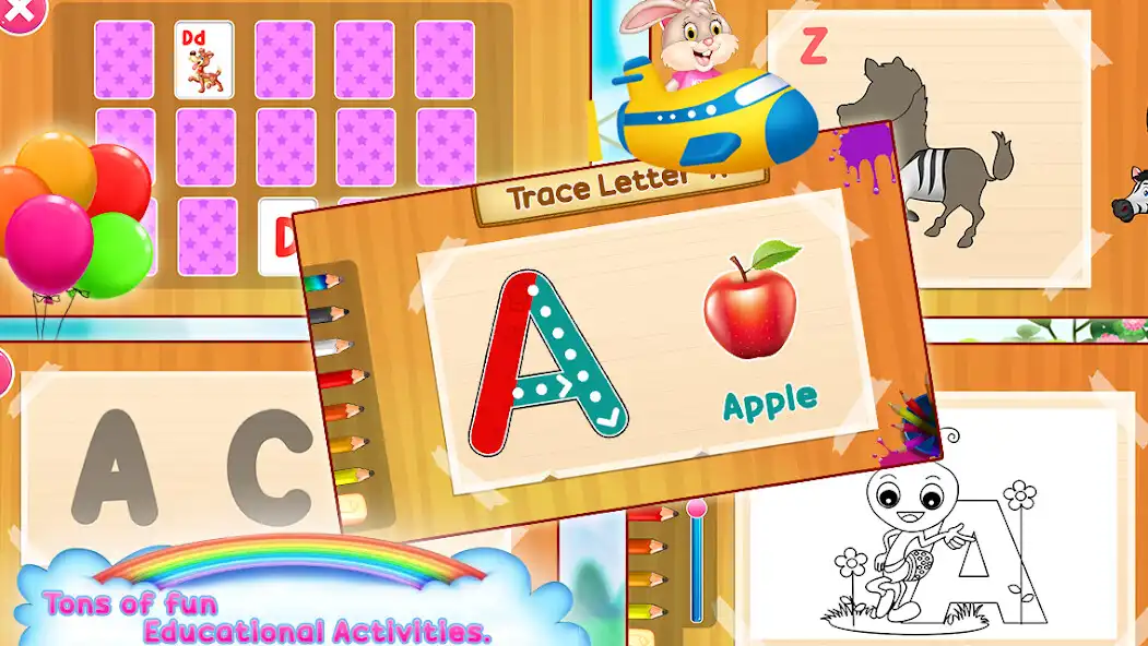 Play Alphabet And Number Learning For Kids  and enjoy Alphabet And Number Learning For Kids with UptoPlay