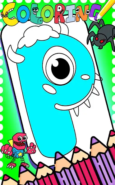 Play Alphabet ASMR Monster Coloring  and enjoy Alphabet ASMR Monster Coloring with UptoPlay