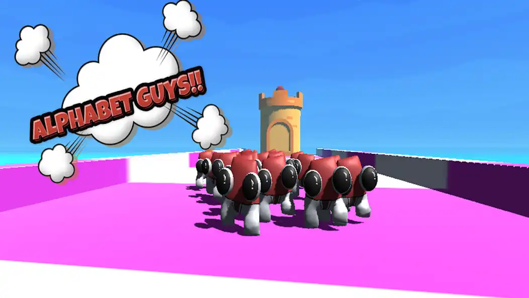 Play Alphabet Guys Run  and enjoy Alphabet Guys Run with UptoPlay