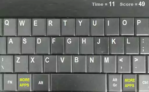 Play Alphabet Keyboard Trainer as an online game Alphabet Keyboard Trainer with UptoPlay