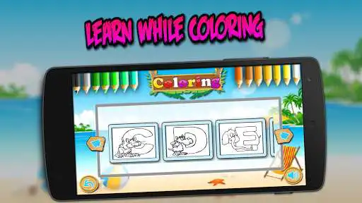 Play Alphabet Learning - kids game as an online game Alphabet Learning - kids game with UptoPlay