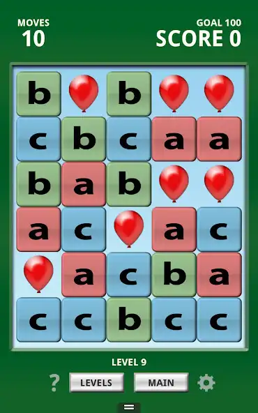 Play Alphabet Letter Match 3 Fun as an online game Alphabet Letter Match 3 Fun with UptoPlay