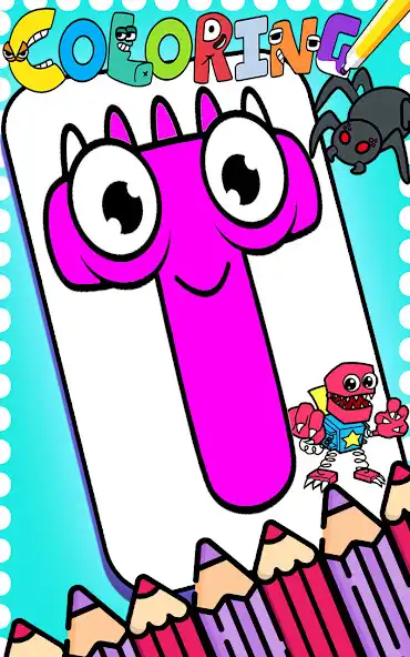 Play Alphabet Lore ASMR Coloring as an online game Alphabet Lore ASMR Coloring with UptoPlay