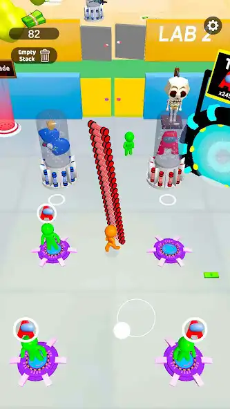 Play Alphabet Monster: 3D Merge as an online game Alphabet Monster: 3D Merge with UptoPlay