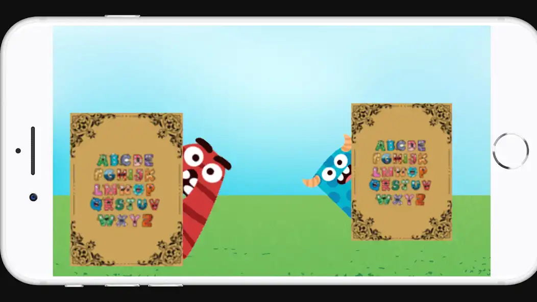 Play Alphabet Monster Hide and Seek as an online game Alphabet Monster Hide and Seek with UptoPlay