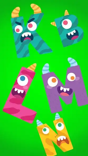 Play Alphabet Monsters: Makeover as an online game Alphabet Monsters: Makeover with UptoPlay
