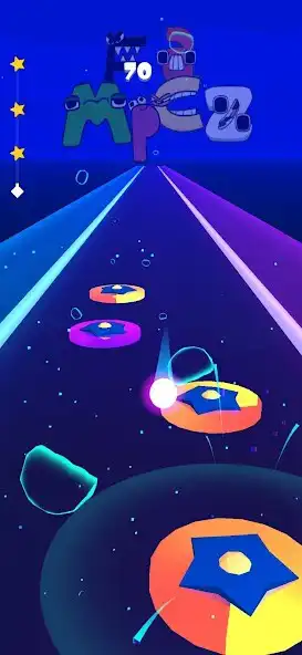 Play Alphabet - Music Hop 3d as an online game Alphabet - Music Hop 3d with UptoPlay