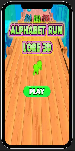 Play Alphabet Run lore 3D  and enjoy Alphabet Run lore 3D with UptoPlay