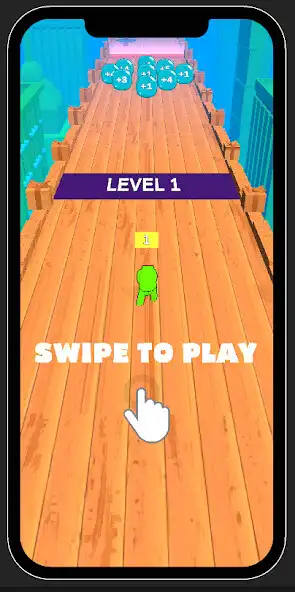 Play Alphabet Run lore 3D as an online game Alphabet Run lore 3D with UptoPlay