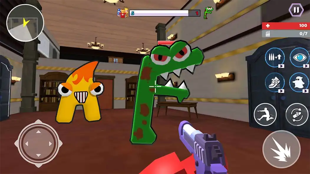 Play Alphabet Shooting: Escape Time  and enjoy Alphabet Shooting: Escape Time with UptoPlay