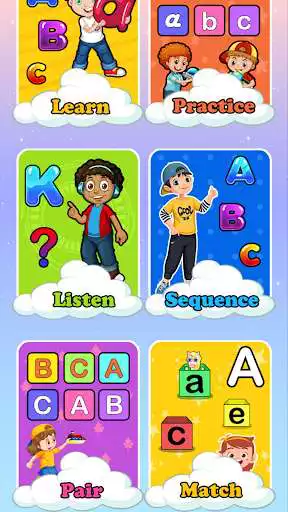 Play Alphabets Learning as an online game Alphabets Learning with UptoPlay