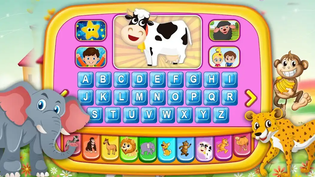 Play Alphabet Tablet -Music  Songs  and enjoy Alphabet Tablet -Music  Songs with UptoPlay