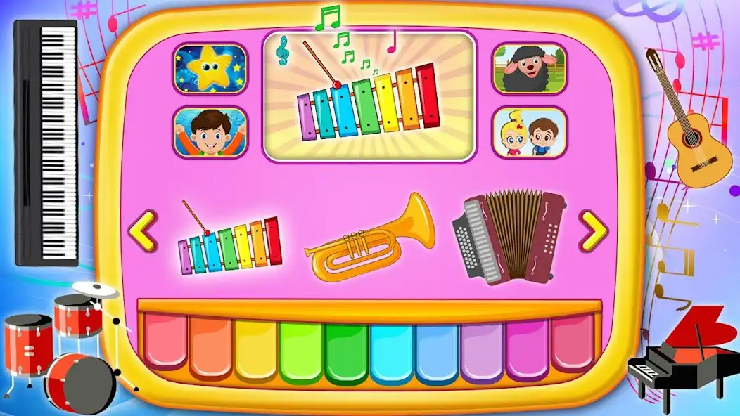 Play Alphabet Tablet -Music  Songs as an online game Alphabet Tablet -Music  Songs with UptoPlay