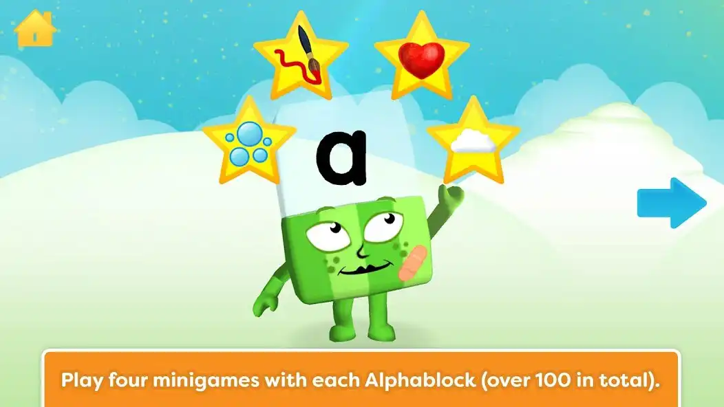 Play Alphablocks: Letter Fun! as an online game Alphablocks: Letter Fun! with UptoPlay