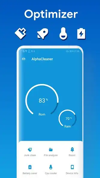 Play Alpha Cleaner - Phone Booster  and enjoy Alpha Cleaner - Phone Booster with UptoPlay