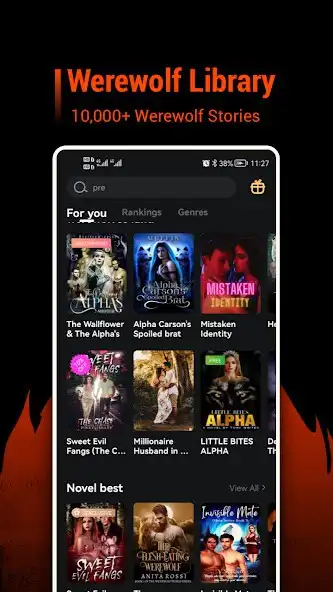 Play AlphaFiction-WerewolfRomance as an online game AlphaFiction-WerewolfRomance with UptoPlay