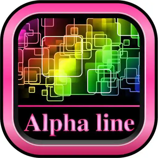 Free play online AlphaLine Pink GO Launcher EX  APK