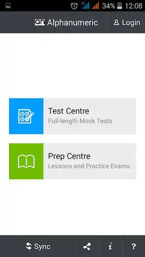 Play ALPHANUMERIC MBA TEST PREP.