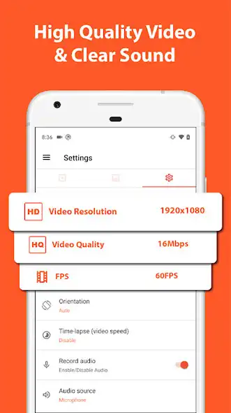 Play Alpha Recorder: FHD Recorder as an online game Alpha Recorder: FHD Recorder with UptoPlay
