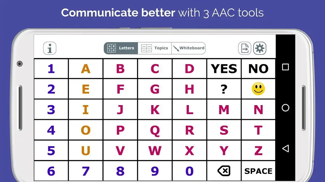Play AlphaTopics - AAC  and enjoy AlphaTopics - AAC with UptoPlay