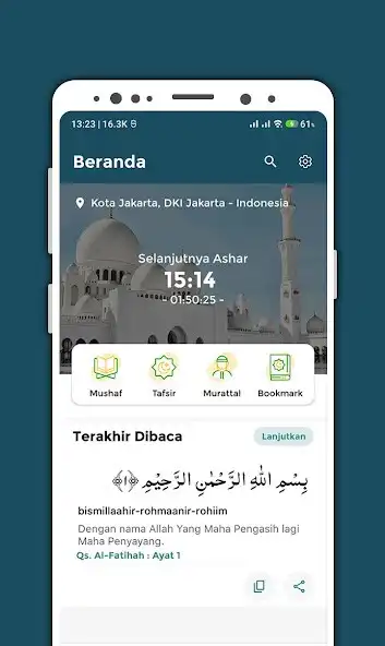 Play Al Quran Indonesia Komplit as an online game Al Quran Indonesia Komplit with UptoPlay