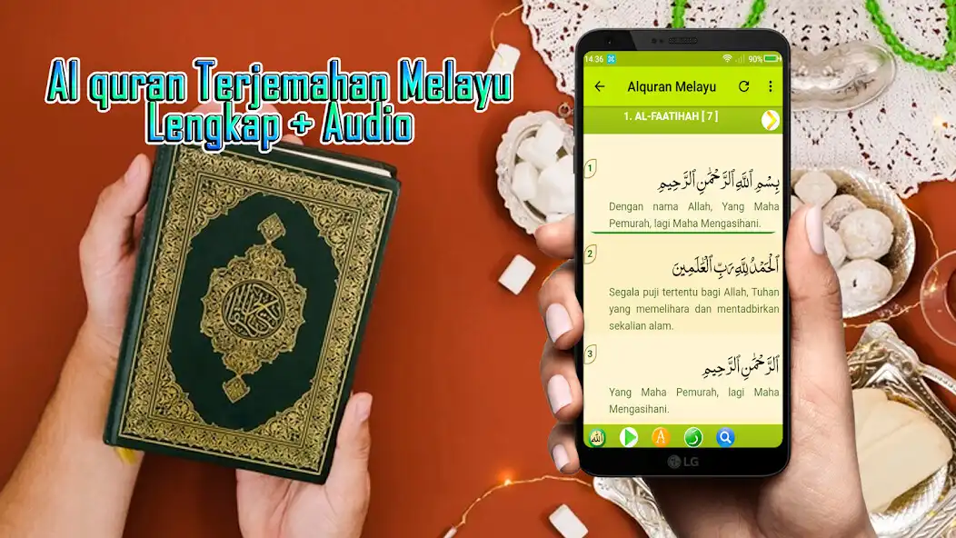 Play Al Quran Melayu Lengkap Tajwid as an online game Al Quran Melayu Lengkap Tajwid with UptoPlay