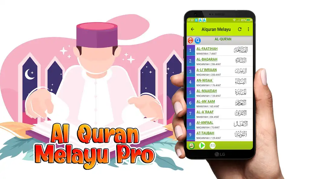 Play Al-Quran MELAYU Pro as an online game Al-Quran MELAYU Pro with UptoPlay