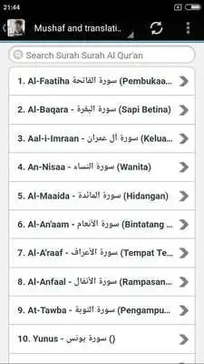 Play Alquran Muzammil Hasballah