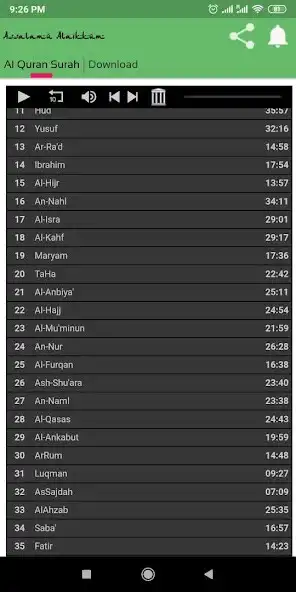 Play Al Quran Surah as an online game Al Quran Surah with UptoPlay
