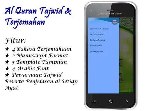 Play Al Quran Tajwid  Terjemahan as an online game Al Quran Tajwid  Terjemahan with UptoPlay