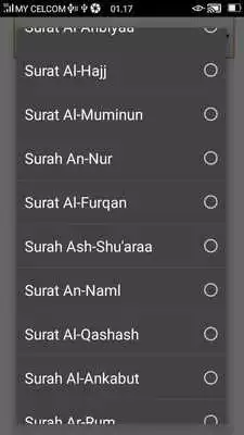 Play Al Quran translation