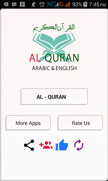 Play Al Quran - UL - Kareem Arabic and English  and enjoy Al Quran - UL - Kareem Arabic and English with UptoPlay