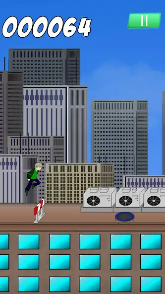 Play Alt3r Rooftop Run as an online game Alt3r Rooftop Run with UptoPlay