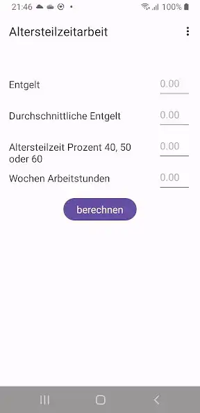 Play Altersteilzeit Rechner as an online game Altersteilzeit Rechner with UptoPlay