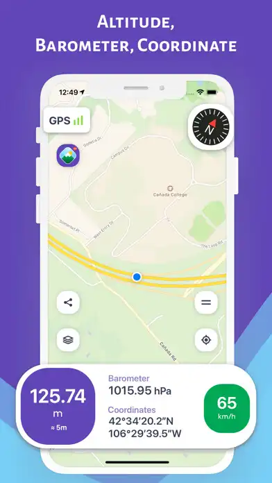 Play Altimeter Elevation  Compass  and enjoy Altimeter Elevation  Compass with UptoPlay