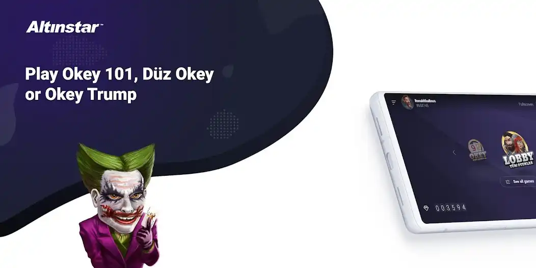 Play Altinstar Okey Plus 101  and enjoy Altinstar Okey Plus 101 with UptoPlay