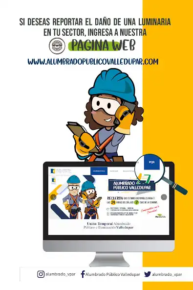 Play Alumbrado Público Valledupar as an online game Alumbrado Público Valledupar with UptoPlay