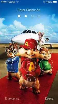 Play Alvin and the Chipmunks Lock Screen