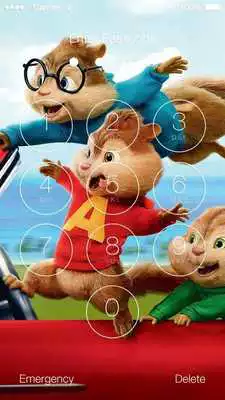 Play Alvin and the Chipmunks Lock Screen