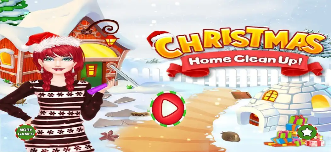Play Alvin christmas Home Clean up as an online game Alvin christmas Home Clean up with UptoPlay