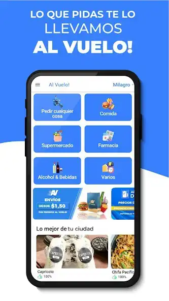 Play Al Vuelo! - Pide a domicilio  and enjoy Al Vuelo! - Pide a domicilio with UptoPlay